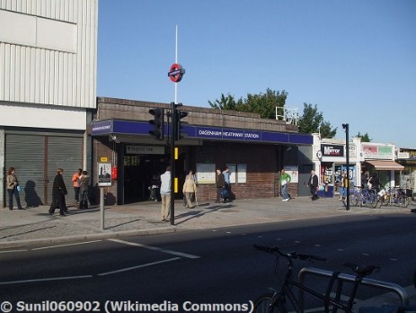 Dagenham Heathway Tube Station