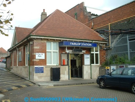 Fairlop tube station building