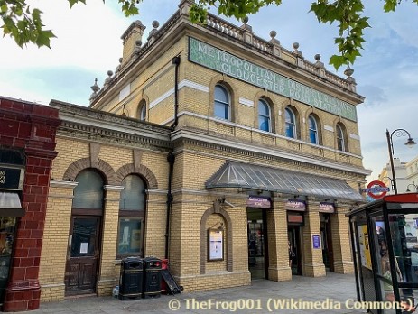 Stationsgebäude der Tube-Station Gloucester Road