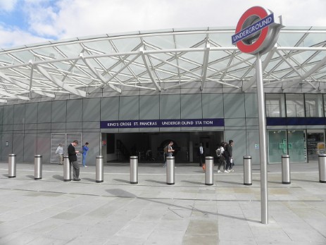 King's Cross St. Pancras station northern entrance