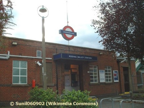Roding Valley tube station