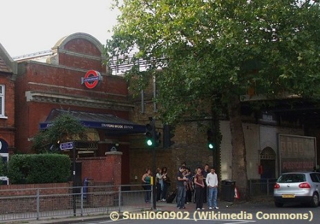 Stamford Brook Tube Station Main Entrance