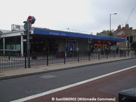 Bermondsey tube station