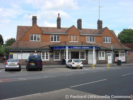 Croxley tube station