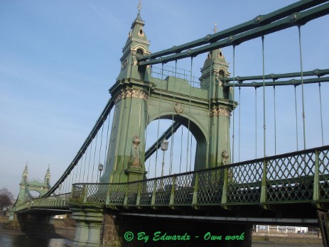 Hammersmith Bridge, London