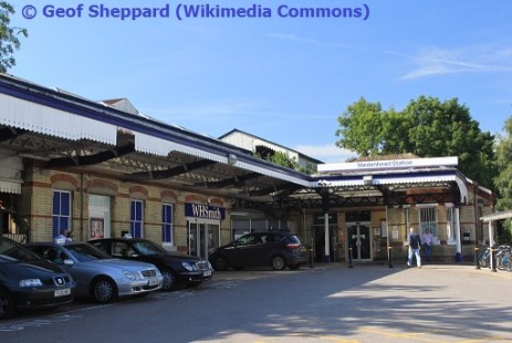 The Main Entrance to Maidenhead Raiwlay Station