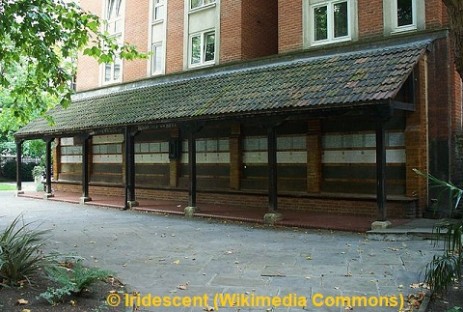 Wall of Heroes, Postman's Park, London. 