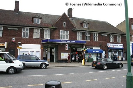 Preston Road Tube Station