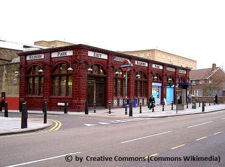 Kilburn Park Stationsgebäude