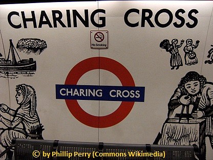 Charing Cross station in London Underground