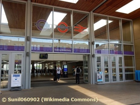 Ealing Broadway Station, as seen on 8th May 2022
