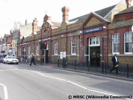 East Ham Tube Station London