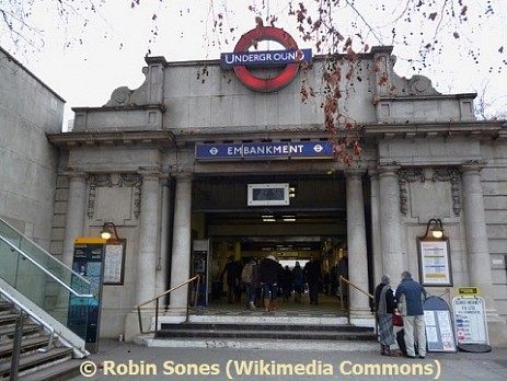 Embankment Tube Station