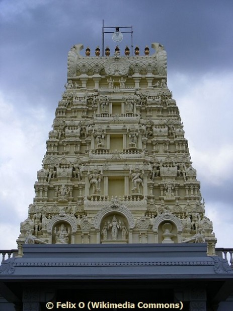 London Sri Murugan Temple Gopuram