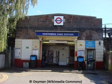 Northwick Park tube station, northern entrance