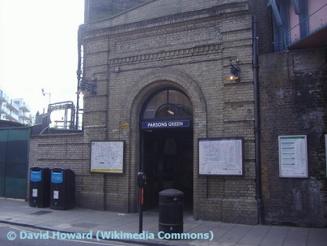 Parsons Green Station Entrance