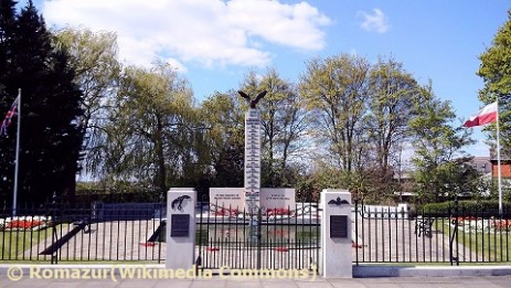Polish War Memorial compound in London