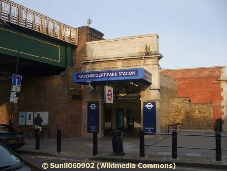Ravenscourt Park Tube Station Main Entrance