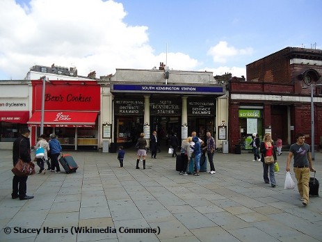 South Kensington underground station