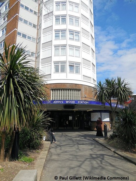 St John's Wood Underground Station 