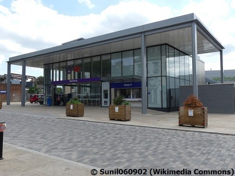 West Ealing Station, as seen on 12th May 2022